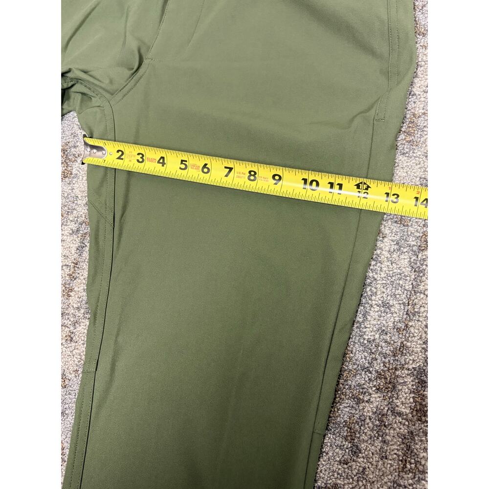 Swiss Tech Olive Green Hiking Pants 36x32 Gorpcore Outdoor Travel Utility - Picture 6 of 8